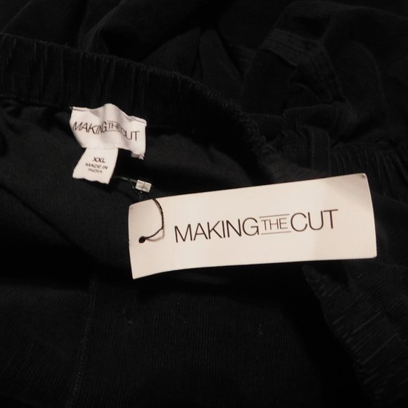 MAKING THE CUT by Yannik NWT Corduroy Wide Leg Jumpsuit Unbelted sz XXL 20-22 - Picture 8 of 10